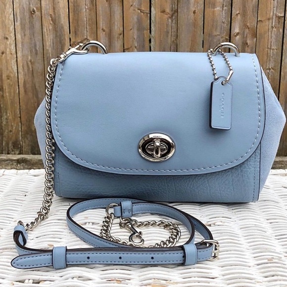 Coach Handbags - Authentic Coach buffalo/Suede/Calf leather Crosby